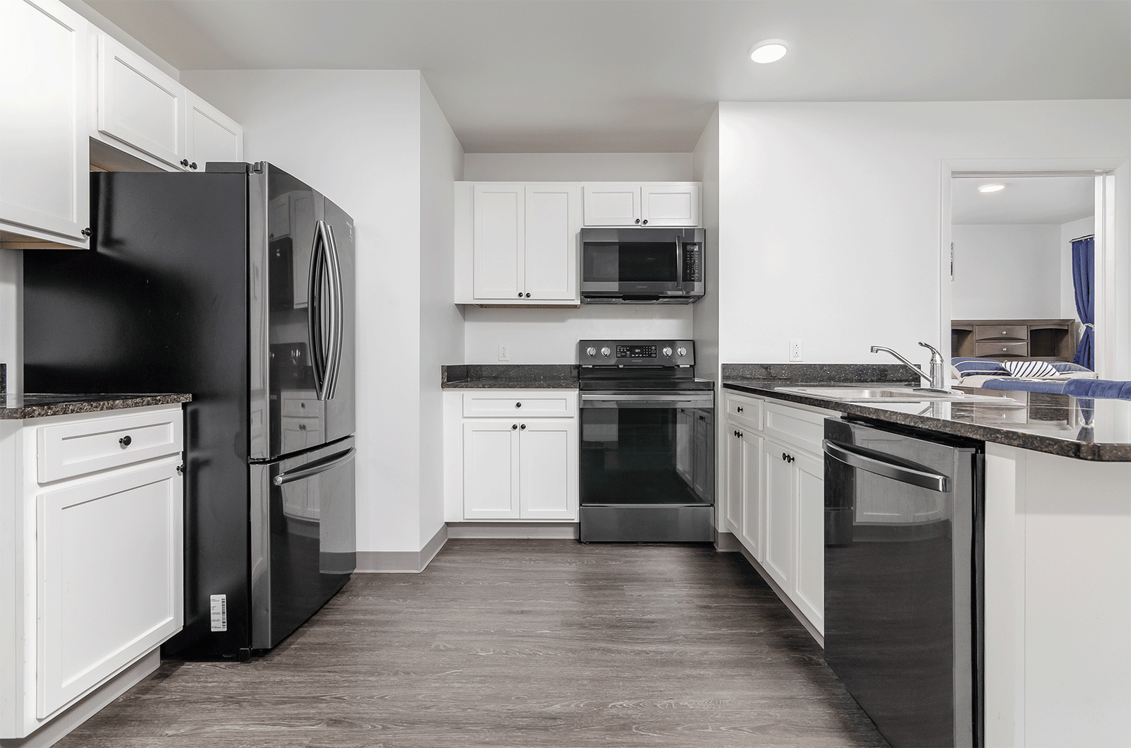 Spacious bedroom deluxe 1BR with home office